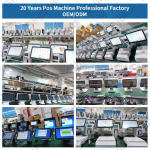 Smart POS Machine Wifi Cash Register Touch Dual Screen Window All in One POS Systems Clothing Store for Pharmacy Restaurants