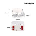 Smart Security Alarm ABS Material Supermarket Anti-theft System with 120DB Alarm and Remote Control