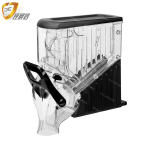 8/10/13/19L Bulk Food Dispenser PC Gravity Distribution Box Nut Grain Candy Coffee Distribution Container